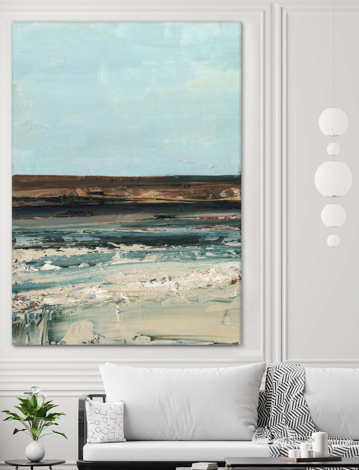 Rich Coastline I by Ethan Harper on GIANT ART - abstract