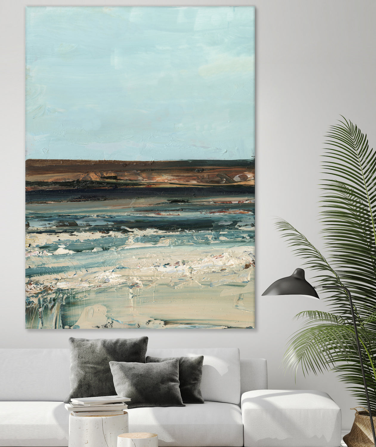 Rich Coastline I by Ethan Harper on GIANT ART - abstract