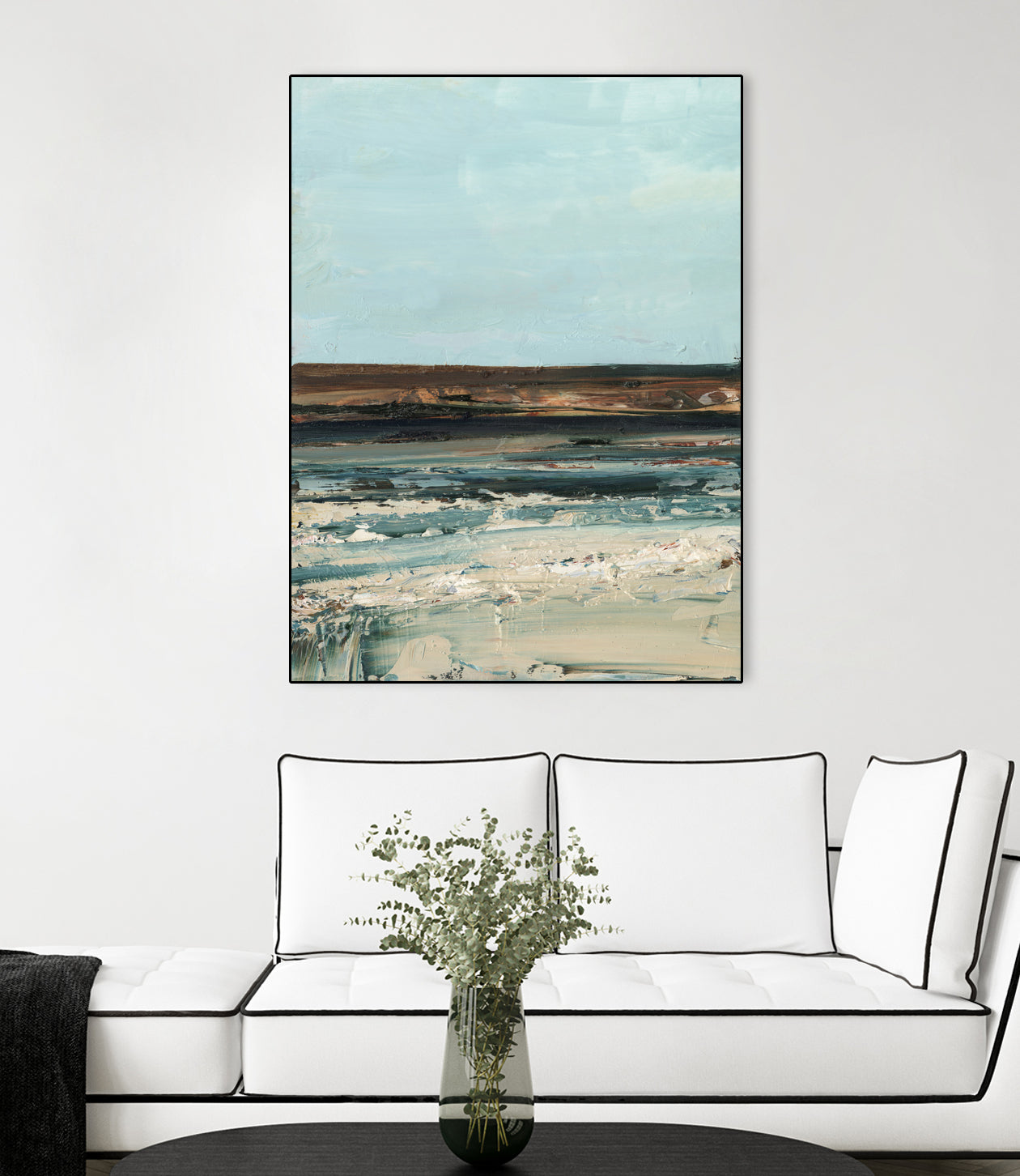 Rich Coastline I by Ethan Harper on GIANT ART - abstract