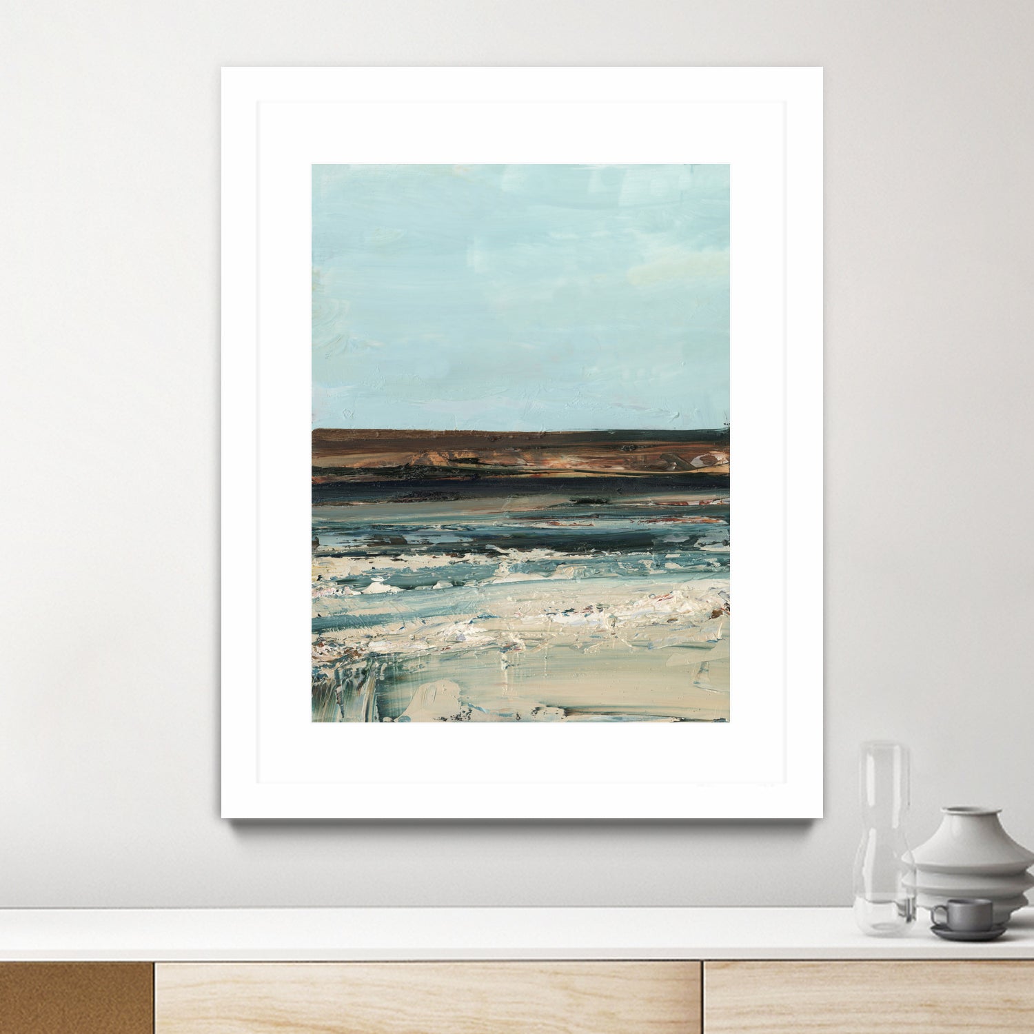 Rich Coastline I by Ethan Harper on GIANT ART - abstract