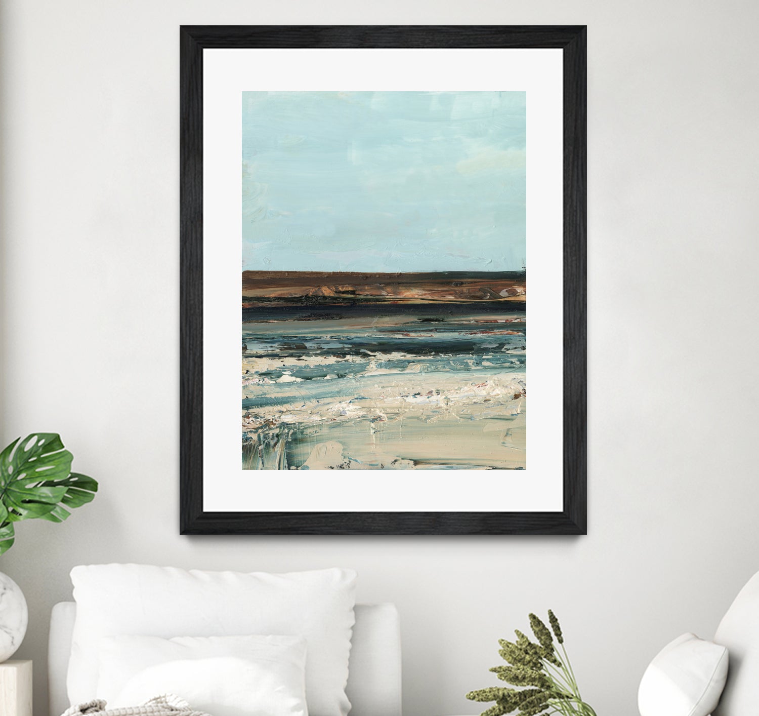 Rich Coastline I by Ethan Harper on GIANT ART - abstract