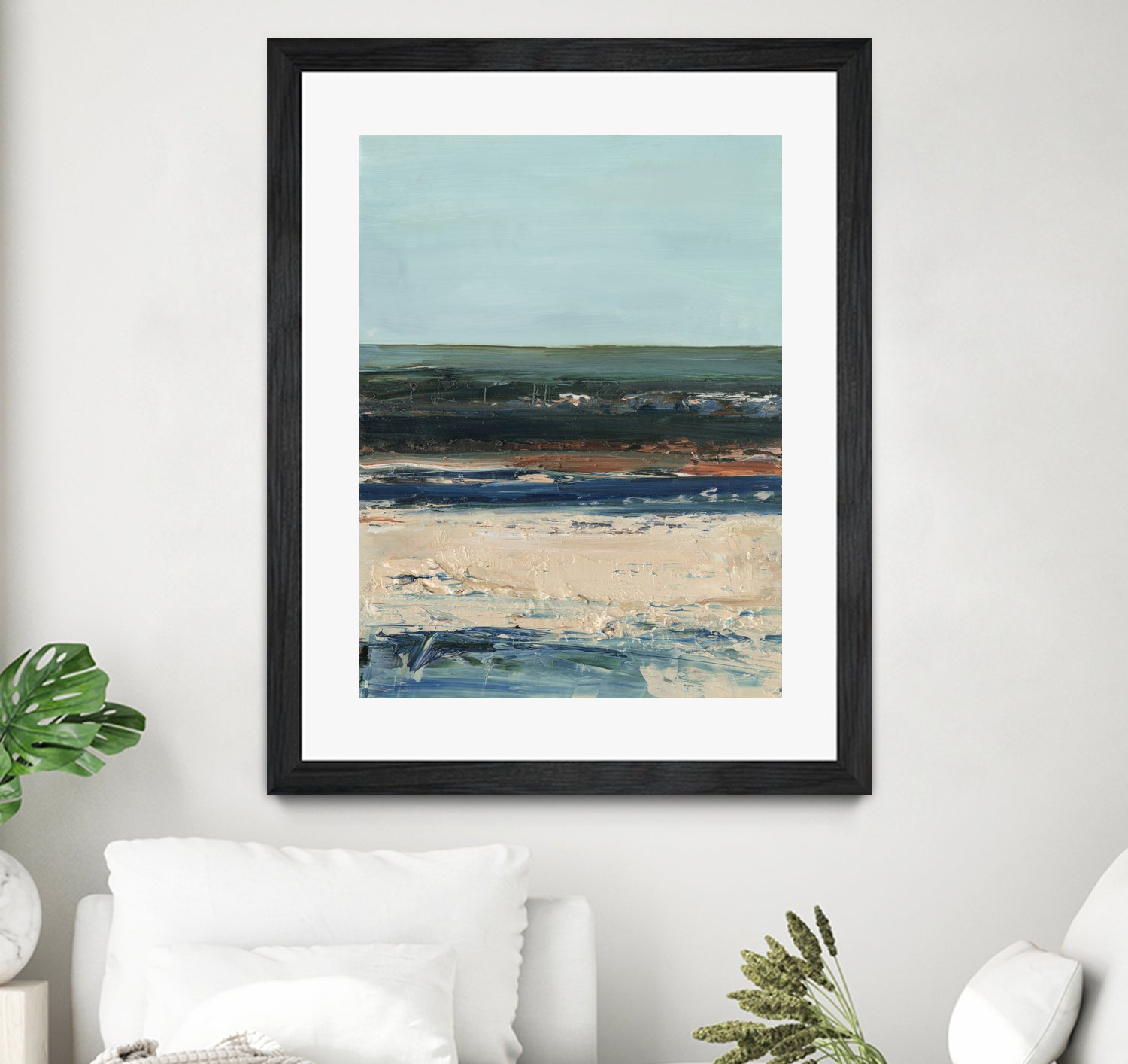 Rich Coastline II by Ethan Harper on GIANT ART - abstract