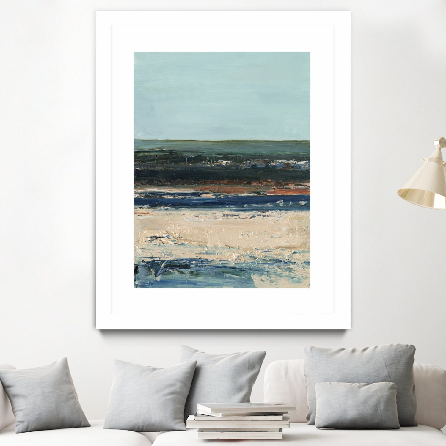 Rich Coastline II by Ethan Harper on GIANT ART - abstract