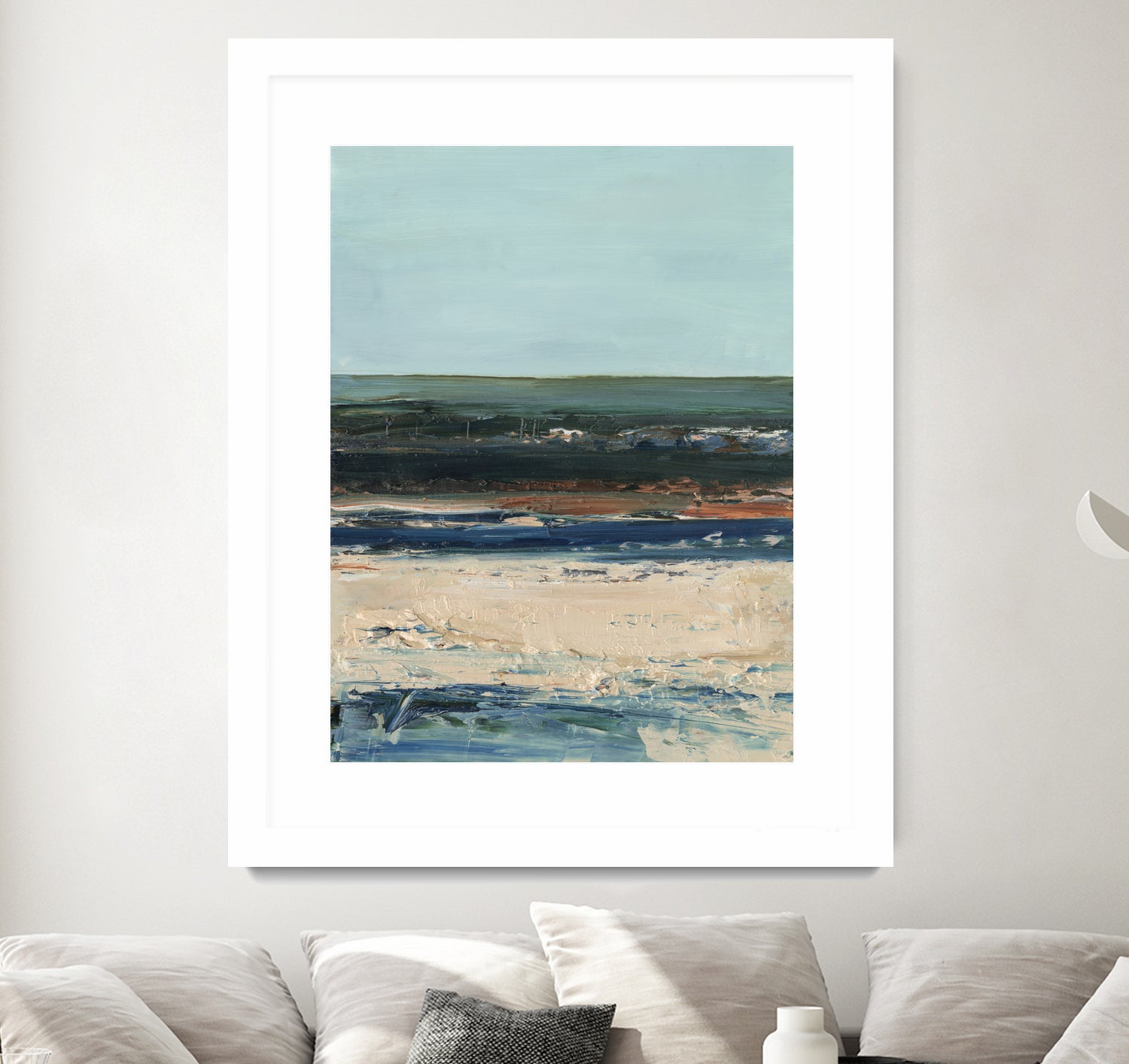 Rich Coastline II by Ethan Harper on GIANT ART - abstract