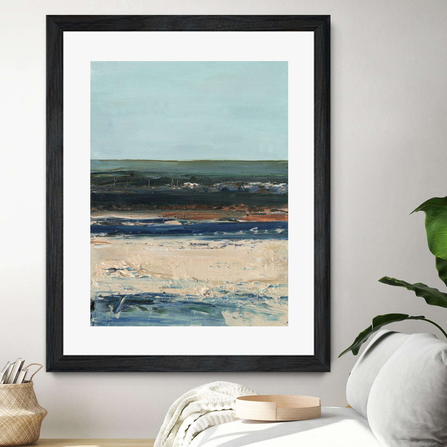 Rich Coastline II by Ethan Harper on GIANT ART - abstract