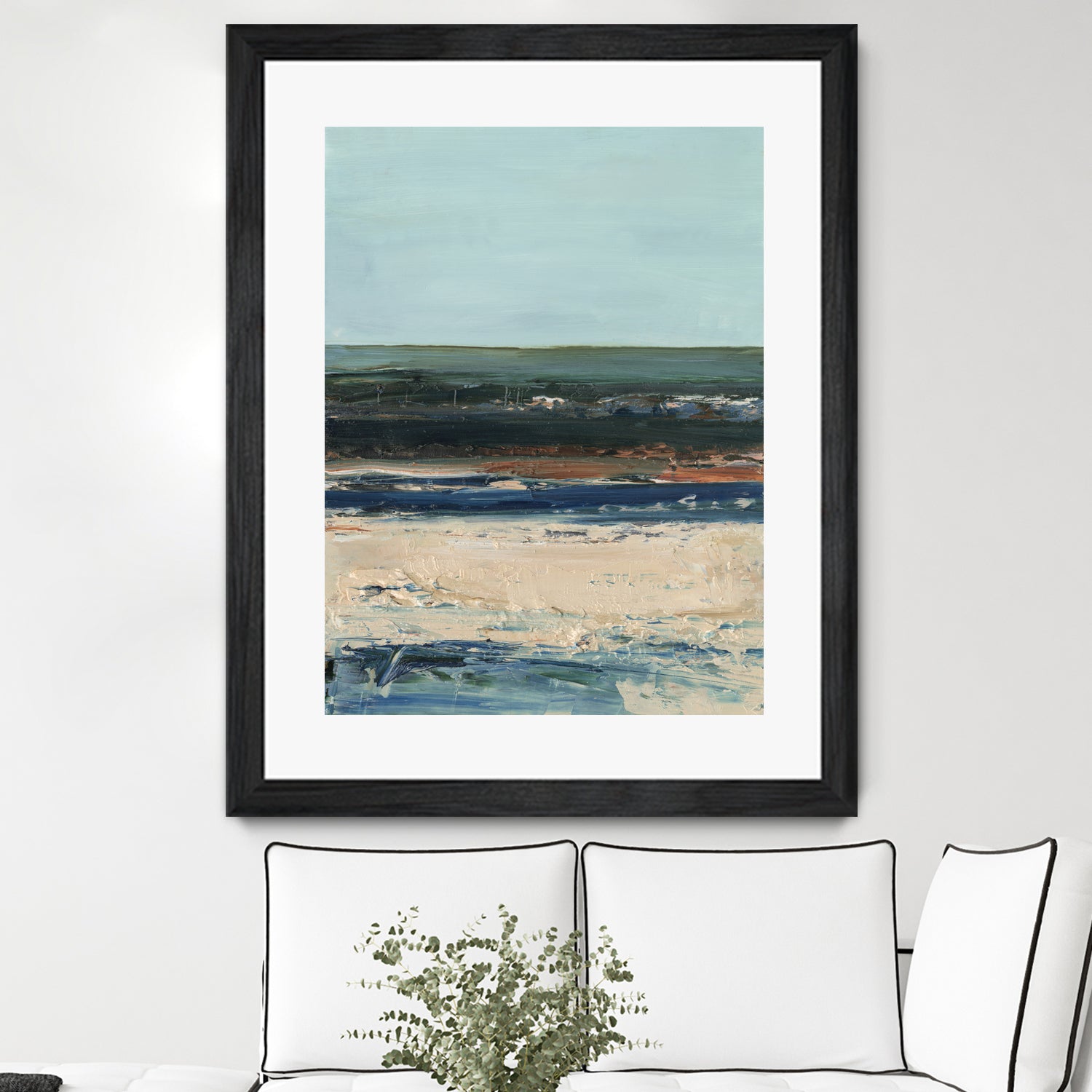 Rich Coastline II by Ethan Harper on GIANT ART - abstract