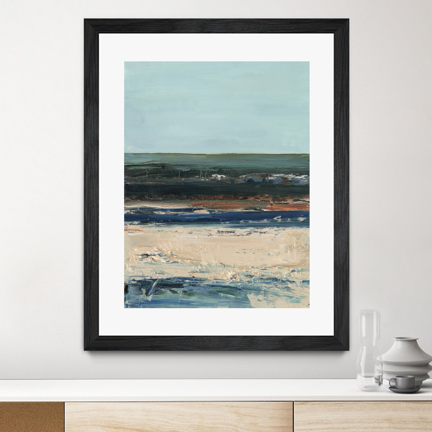 Rich Coastline II by Ethan Harper on GIANT ART - abstract