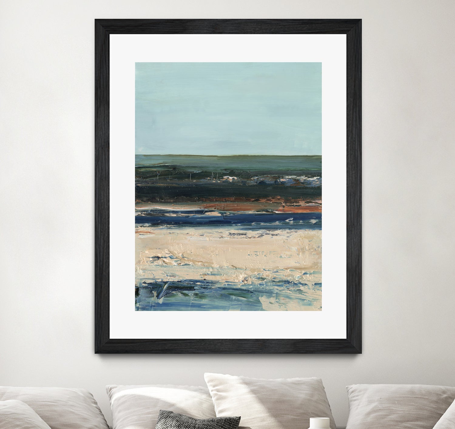 Rich Coastline II by Ethan Harper on GIANT ART - abstract