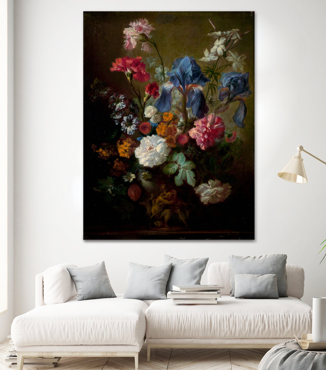 Demure Dutch Floral I by Jan Van Huysum on GIANT ART - botanical