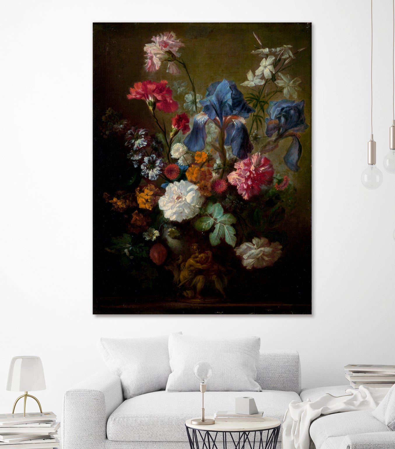 Demure Dutch Floral I by Jan Van Huysum on GIANT ART - botanical