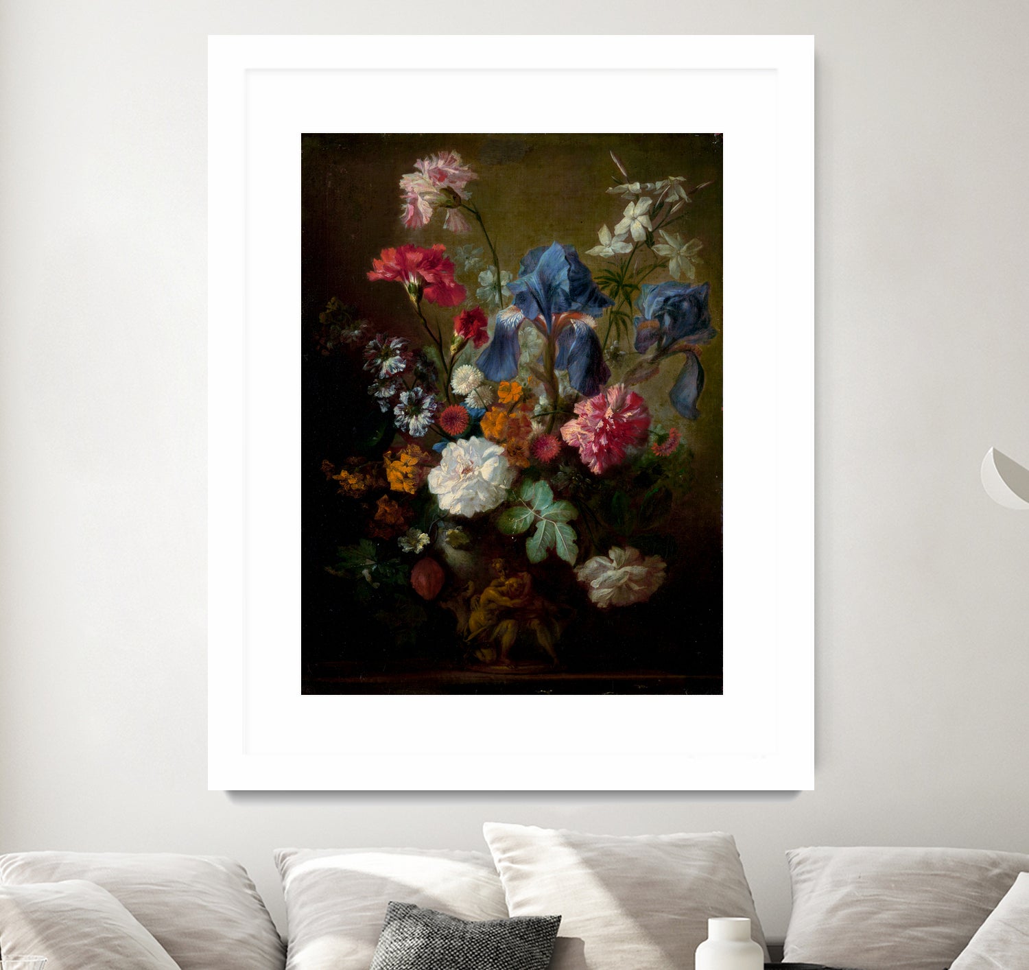 Demure Dutch Floral I by Jan Van Huysum on GIANT ART - botanical