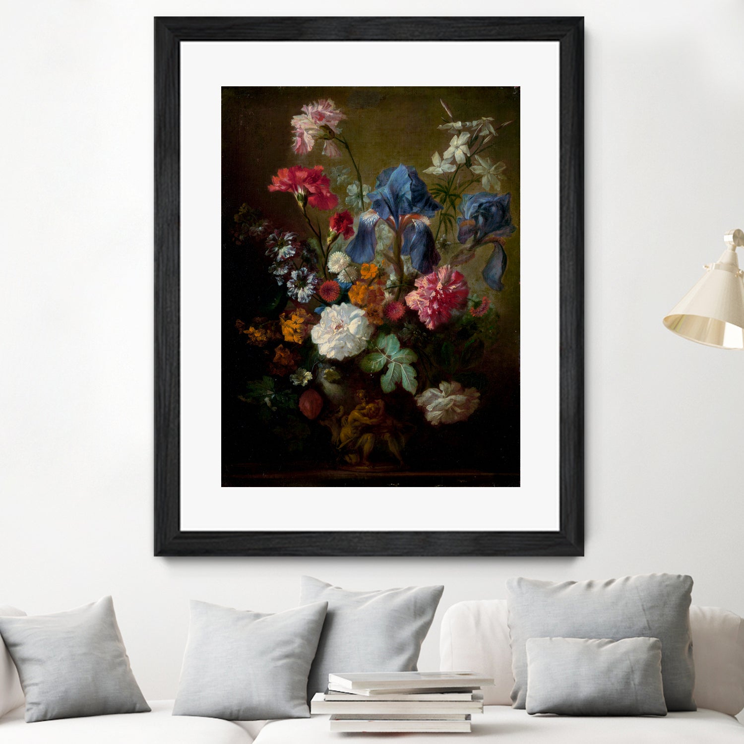 Demure Dutch Floral I by Jan Van Huysum on GIANT ART - botanical