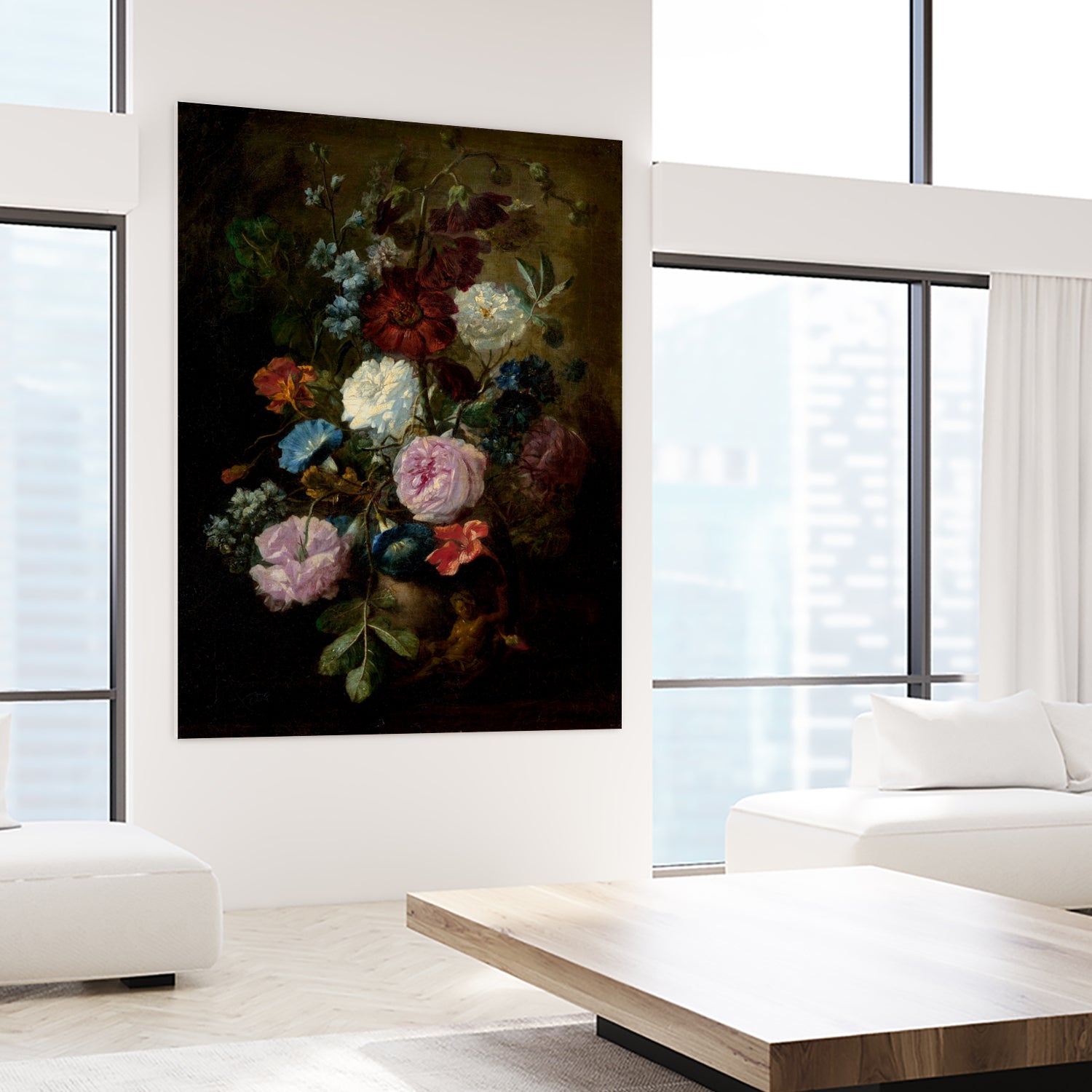 Demure Dutch Floral II by Michael Willett on GIANT ART - botanical