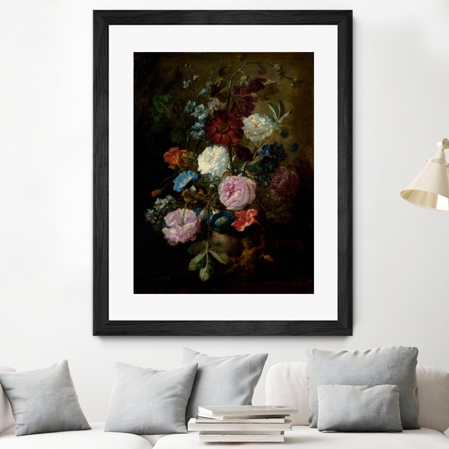 Demure Dutch Floral II by Michael Willett on GIANT ART - botanical