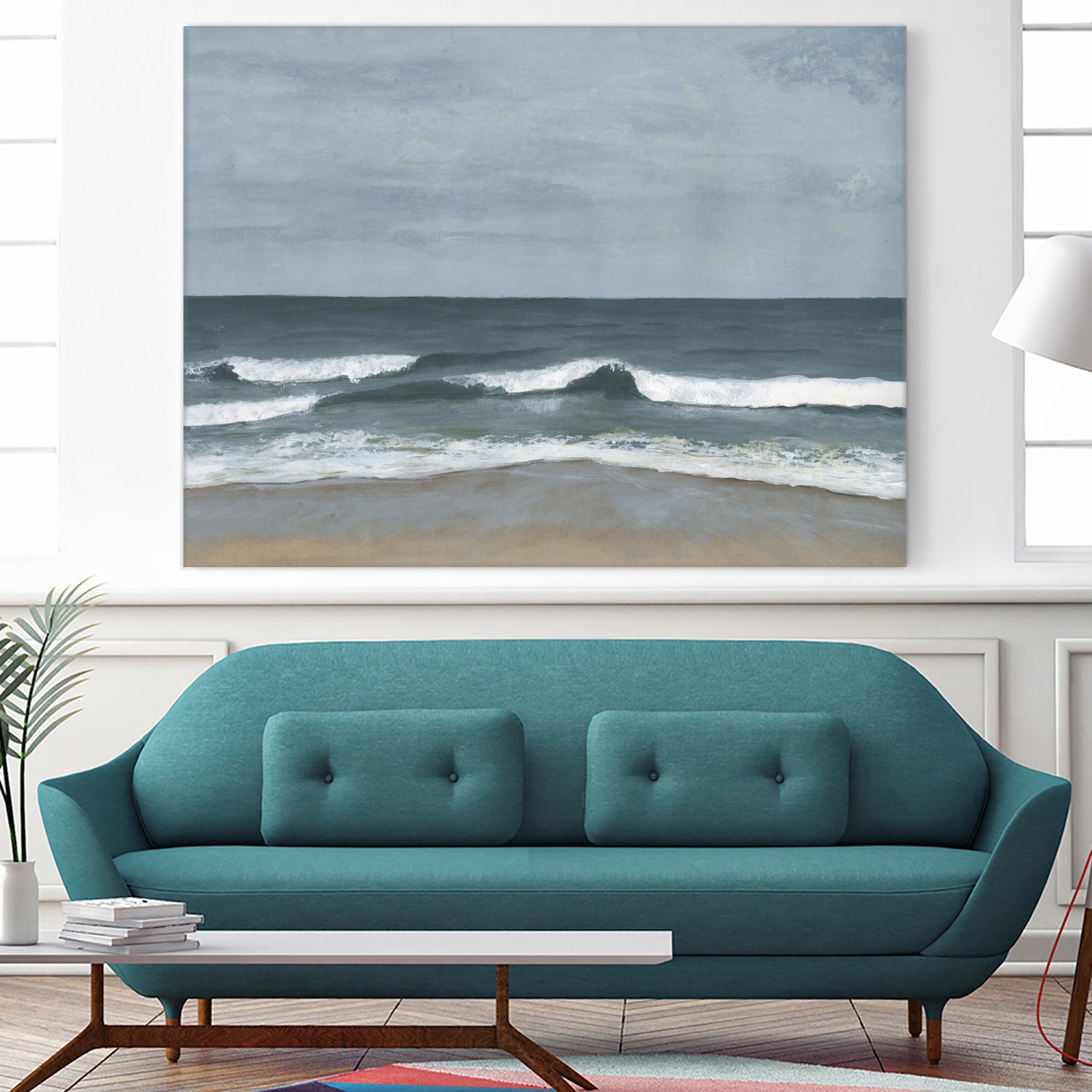 Northeast Shoreline II by Ethan Harper on GIANT ART - landscape