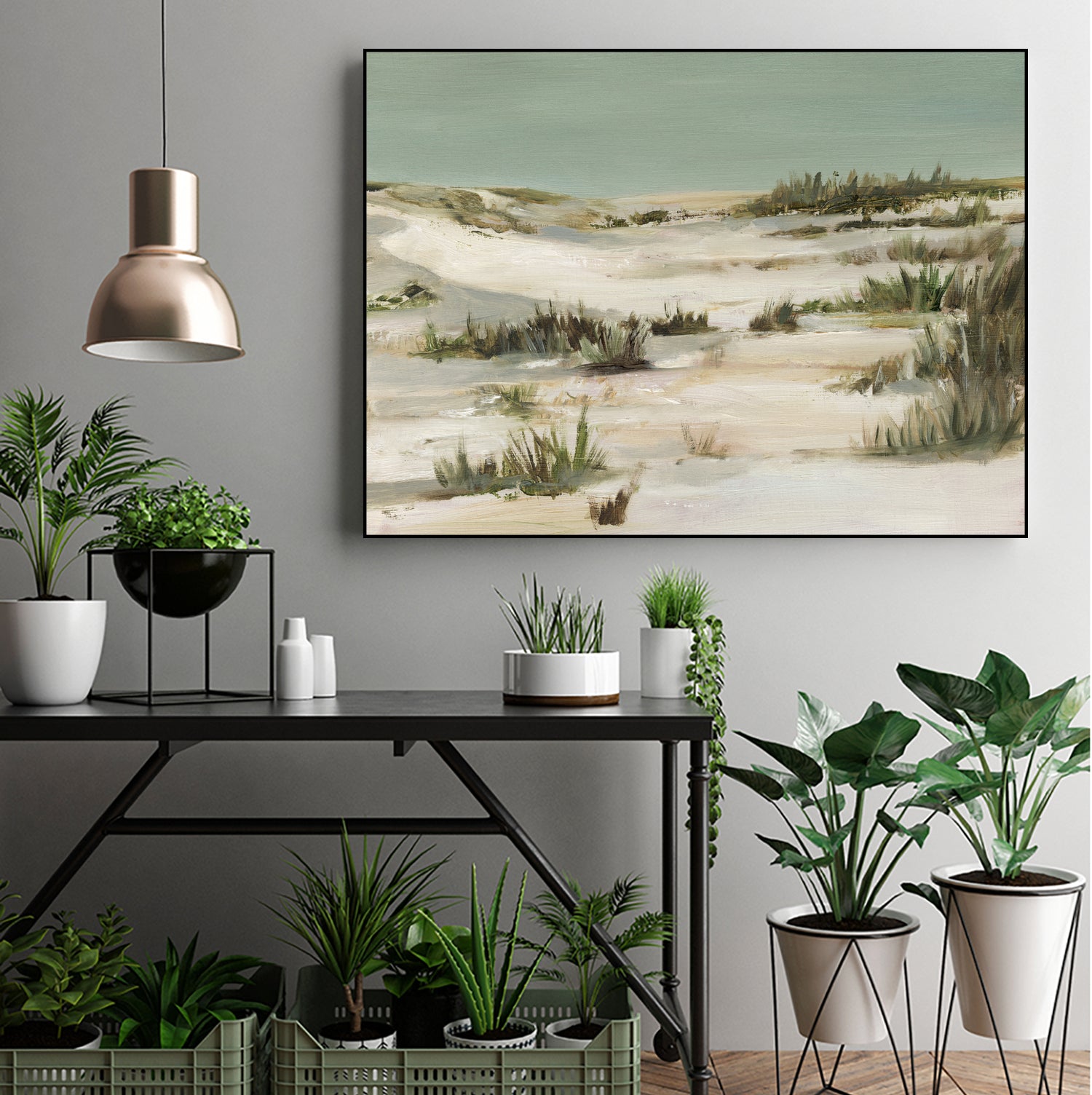 Cool Dunes II by Pippin Schupbach on GIANT ART - landscape