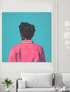 Hot Pink Jacket by Grace Popp on GIANT ART - figurative