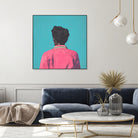 Hot Pink Jacket by Grace Popp on GIANT ART - figurative