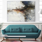 Unlined I by Melissa Wang on GIANT ART - abstract geometrics cloud dancer
