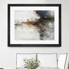 Unlined I by Melissa Wang on GIANT ART - abstract geometrics cloud dancer