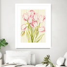 Sunday Best I by Grace Popp on GIANT ART - floral botanicals flowers
