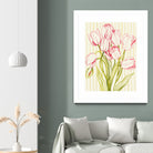 Sunday Best I by Grace Popp on GIANT ART - floral botanicals flowers