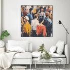 Faces in the Crowd II by Walker Noble on GIANT ART - figurative fashion other