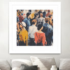 Faces in the Crowd II by Walker Noble on GIANT ART - figurative fashion other