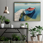 Mooring Place I by Paula Freeman on GIANT ART - transportation travel nautical/aeronautical