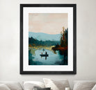 Morning on The Lake II by Paula Freeman on GIANT ART - landscapes seascapes lakes rivers