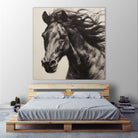 Western Plains Portrait II by Walker Noble on GIANT ART - animals nature horses