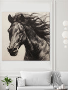 Western Plains Portrait II by Walker Noble on GIANT ART - animals nature horses