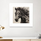 Western Plains Portrait II by Walker Noble on GIANT ART - animals nature horses