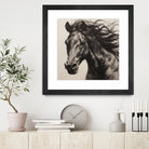 Western Plains Portrait II by Walker Noble on GIANT ART - animals nature horses
