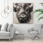 Western Plains Portrait I by Walker Noble on GIANT ART - animals nature horses