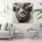 Western Plains Portrait I by Walker Noble on GIANT ART - animals nature horses