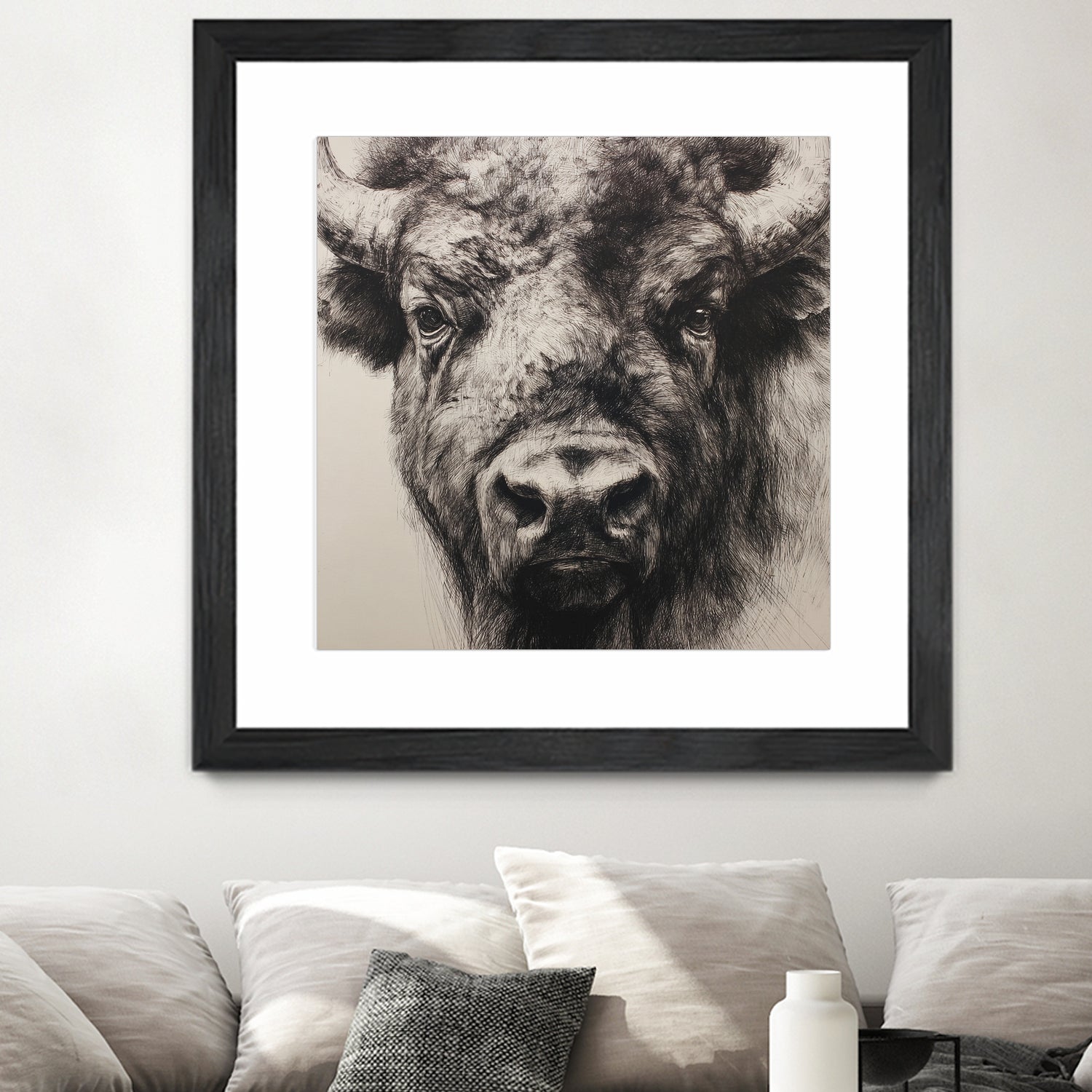 Western Plains Portrait I by Walker Noble on GIANT ART - animals nature horses