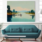 Clear Cast II by Paula Freeman on GIANT ART - sports fishing