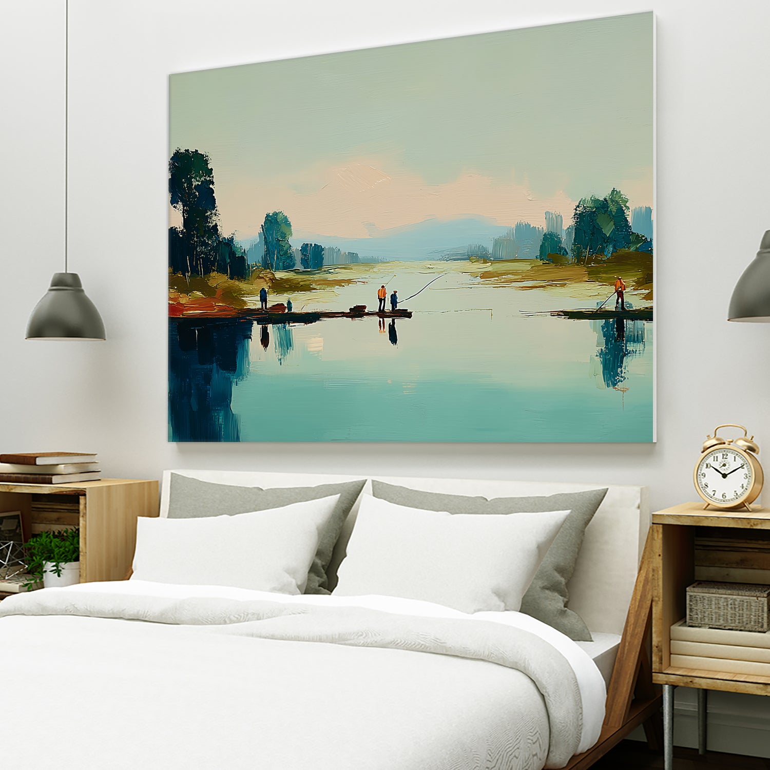 Clear Cast II by Paula Freeman on GIANT ART - sports fishing