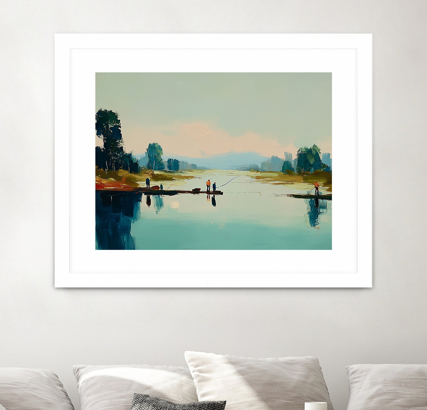 Clear Cast II by Paula Freeman on GIANT ART - sports fishing