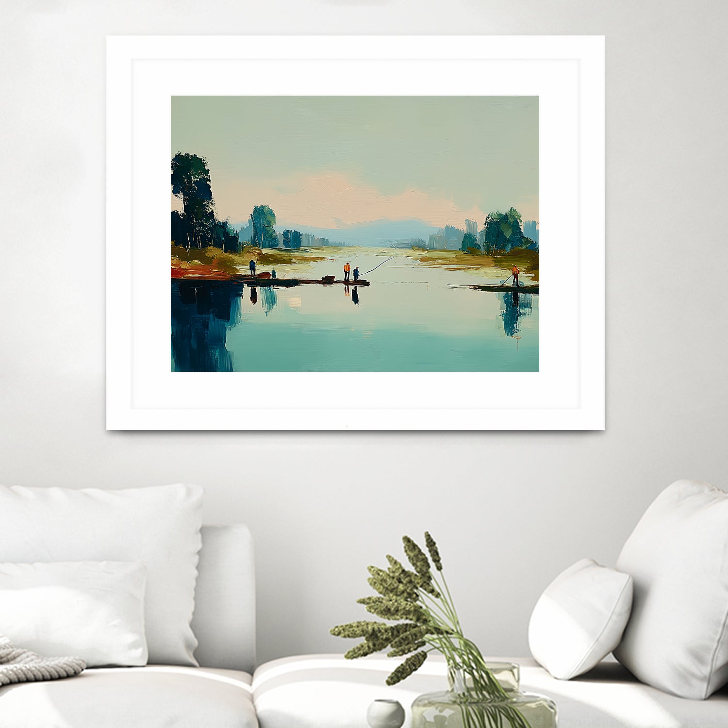 Clear Cast II by Paula Freeman on GIANT ART - sports fishing