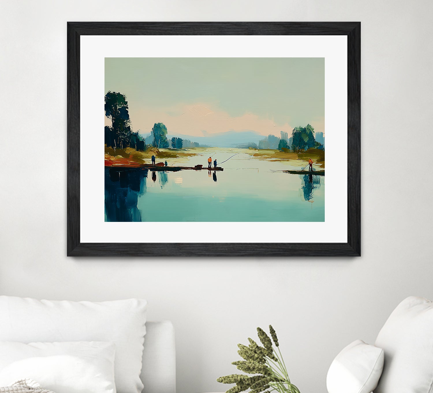 Clear Cast II by Paula Freeman on GIANT ART - sports fishing