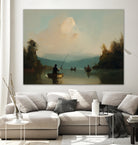 Twilight Catch I by Paula Freeman on GIANT ART - sports fishing