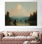 Twilight Catch I by Paula Freeman on GIANT ART - sports fishing