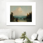 Twilight Catch I by Paula Freeman on GIANT ART - sports fishing