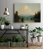 Twilight Catch I by Paula Freeman on GIANT ART - sports fishing