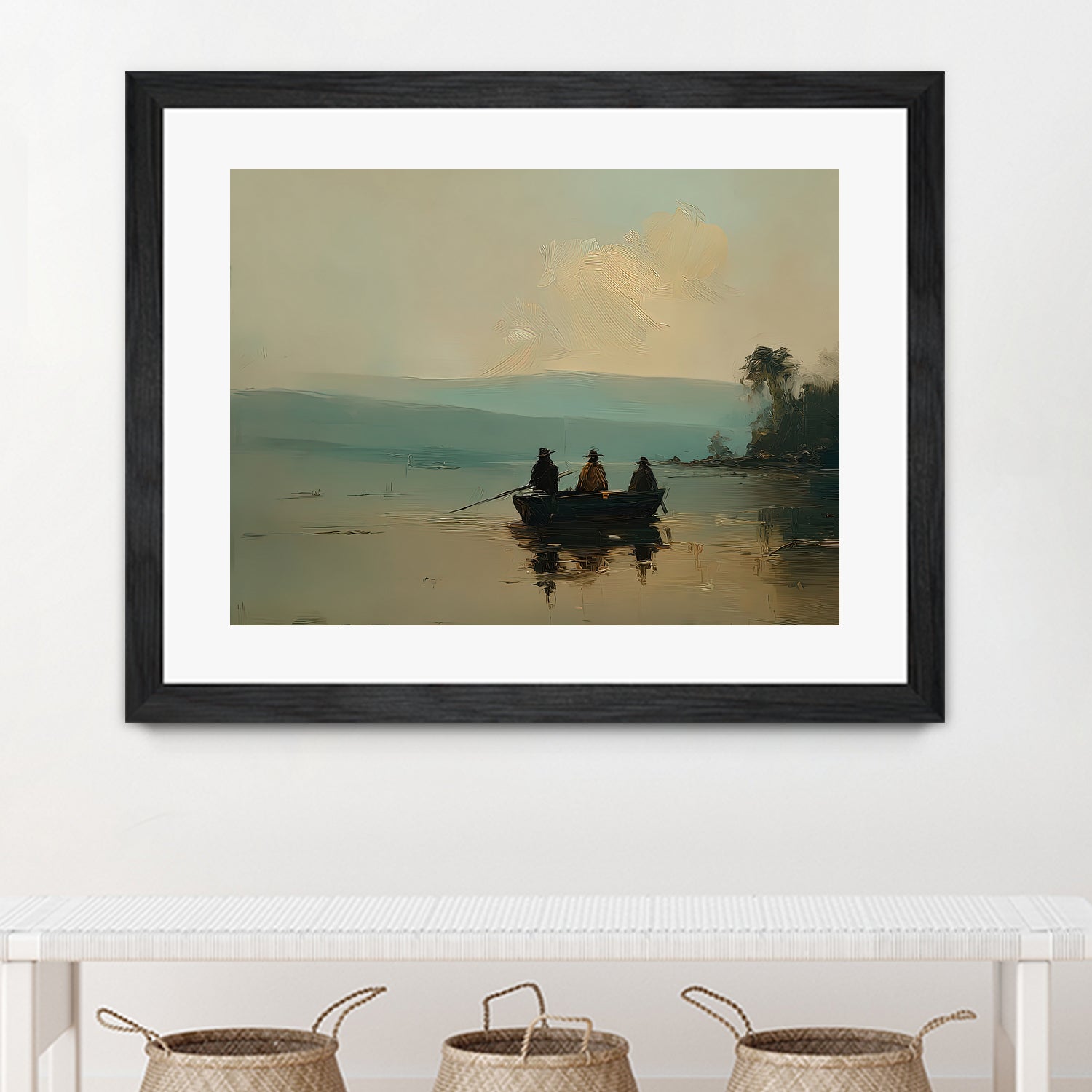 Twilight Catch II by Paula Freeman on GIANT ART - sports fishing