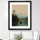 On The Lake I by Paula Freeman on GIANT ART - landscapes seascapes lakes rivers