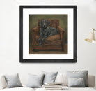 Hunting Lounge II by Ethan Harper on GIANT ART - animals nature pets