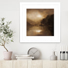 Hazy Moon by Sheila Finch on GIANT ART - landscapes seascapes lakes rivers